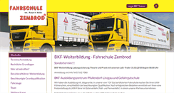 Desktop Screenshot of bkf-weiterbildung.eu
