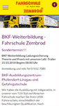 Mobile Screenshot of bkf-weiterbildung.eu
